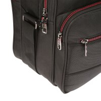 Hochwertig verarbeiteter Flugbegleiter Arbeitstasche Messenger Umhänger Tasche