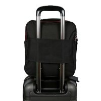 Hochwertig verarbeiteter Flugbegleiter Arbeitstasche Messenger Umhänger Tasche