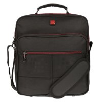 Hochwertig verarbeiteter Flugbegleiter Arbeitstasche Messenger Umhänger Tasche