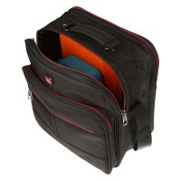 Hochwertig verarbeiteter Flugbegleiter Arbeitstasche Messenger Umhänger Tasche