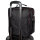 Flugbegleiter Umhängetasche Arbeitstasche Herrentasche Schwarz im Hochformat