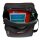 Flugbegleiter Umhängetasche Arbeitstasche Herrentasche Schwarz im Hochformat
