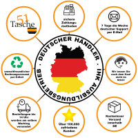 Große Damen Tasche Schultertasche Umhängetasche Henkeltasche Leder Optik Bag
