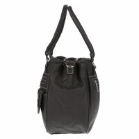 Große Damen Tasche Schultertasche Umhängetasche Henkeltasche Leder Optik Bag