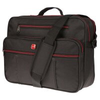 Flugbegleiter Arbeitstasche Messenger Tasche im Querformat