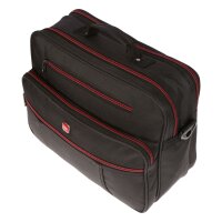 Flugbegleiter Arbeitstasche Messenger Tasche im Querformat