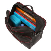 Flugbegleiter Arbeitstasche Messenger Tasche im Querformat